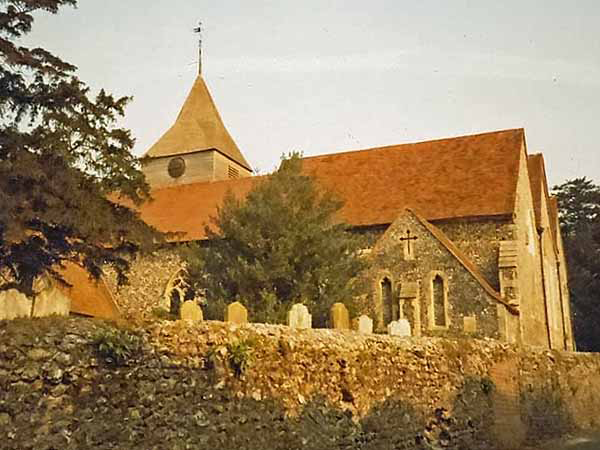 Lynsted Church from The Street
